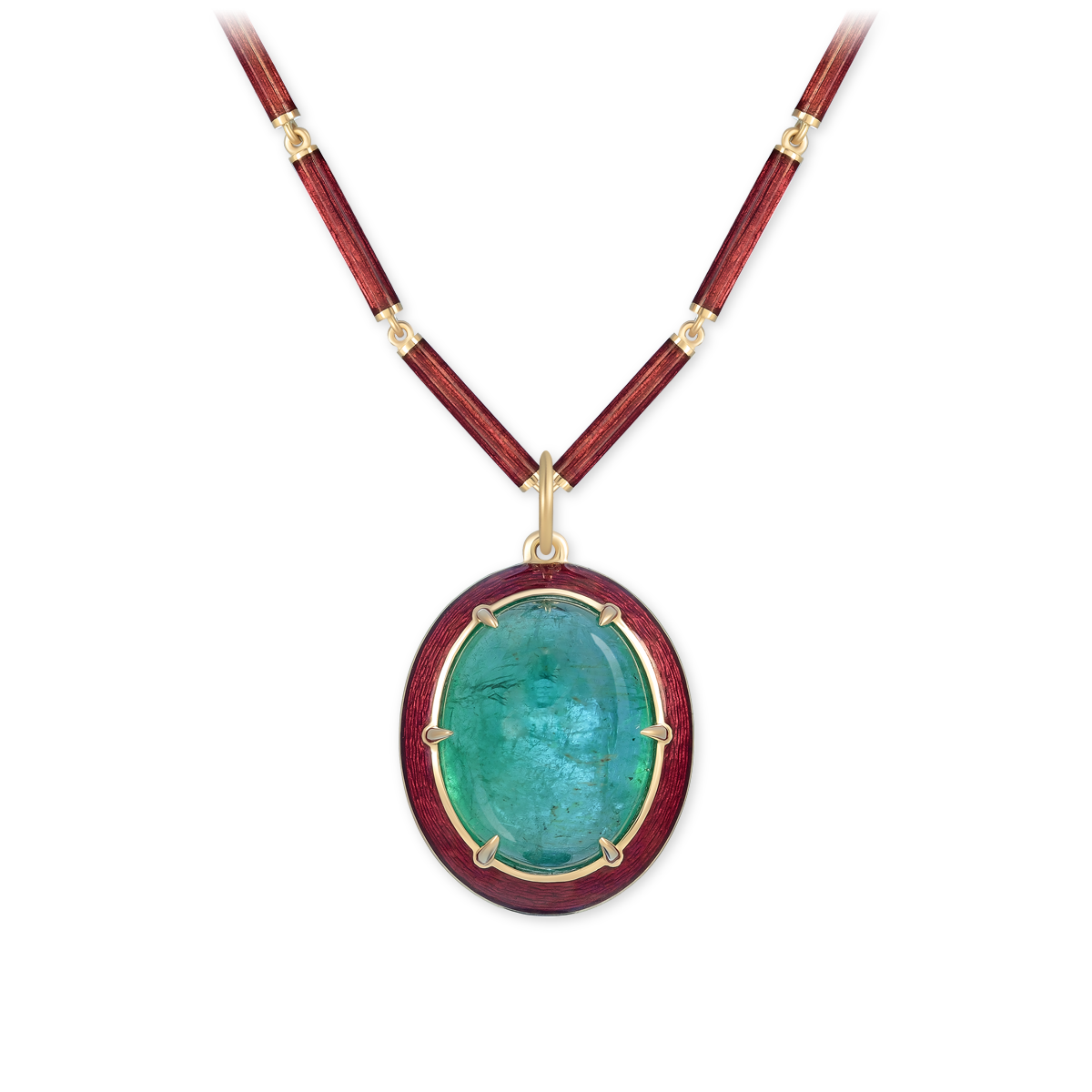 Pendant with emerald from the Samarkand collection