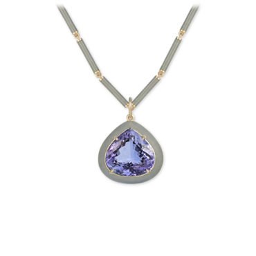 Tanzanite pendant from the Samarkand collection